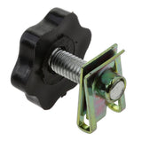 Maxbell 2xBlack Hard Saddlebag Locks Mounting Security Theft Deterrent For Motorcycle
