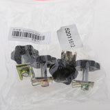 Maxbell 2xBlack Hard Saddlebag Locks Mounting Security Theft Deterrent For Motorcycle