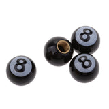 Maxbell 3xNumber 8 Universal Car Truck Tire/Wheel Bike Stem Air Valve Caps Covers