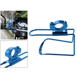 Maxbell 2xMotorcycle ATV Bike Handlebar Drink Cup Holder Water Bottle Stand Set Blue
