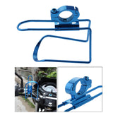 Maxbell 2xMotorcycle ATV Bike Handlebar Drink Cup Holder Water Bottle Stand Set Blue
