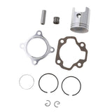 Maxbell 2xPiston Ring Kit Gasket Pin Bearing Set for Yamaha PW50 PW 50 Motorcycle