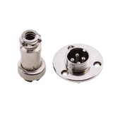 Maxbell 2xNew Brand Waterproof 16mm 4 Pole Deck Plug / Connector / Outlet GX16-4P