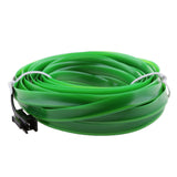 Maxbell Maxbell 5M Car Neon Cold Light EL Wire Strip Tube with 12V Drive Inverter Deep Green