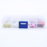 Maxbell 5x100PCS Car Motorcycle Blade Fuse Set 3A 5A 7.5A 10A 15A 20A 25A 30A 35A 40A