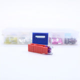 Maxbell 5x100PCS Car Motorcycle Blade Fuse Set 3A 5A 7.5A 10A 15A 20A 25A 30A 35A 40A