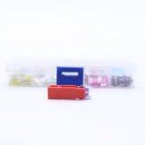 Maxbell 5x100PCS Car Motorcycle Blade Fuse Set 3A 5A 7.5A 10A 15A 20A 25A 30A 35A 40A