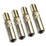 Maxbell 2x4PCS Car Vehicle Bike Motorcycle Copper Tire Tyre Valve Extension Cap 39mm