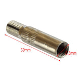 Maxbell 10xVehicle Motorcycle Copper Valve Extension Adapter Cap 39mm Metal Straight