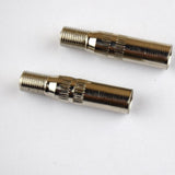 Maxbell 10xVehicle Motorcycle Copper Valve Extension Adapter Cap 39mm Metal Straight