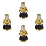 4pcs TR575 Tubeless Truck Clamp-In Valve Stem Brass Wheel Parts