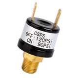 Maxbell 3x12V Air Pressure Switch Rated For Trumpet Train Horn Compressor 90PSI-120PSI