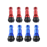 Maxbell 2x4 Pieces TR413 46mm Wheel Rim Tire Valve Stem Car Truck Vehicle Red