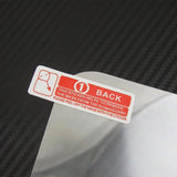 Maxbell 4xPhone HUD Head Up Display Without Mucilage Clear Reflective Film 150mmx125mm