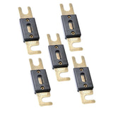 Maxbell 2x5 Pieces ANL 300 Amp 300A Car Audio Fuse Kit Circuit Breaker