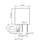 Maxbell 2x3 Pieces 24V 30A Car Automotive Van Boat Electronic 4 Pin SPST Relays
