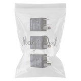 Maxbell 2x3 Pieces 24V 30A Car Automotive Van Boat Electronic 4 Pin SPST Relays