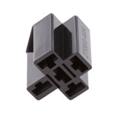 Maxbell 2x3 Sets Car 40A 5Pin Relay Socket Holders With 6.3mm Copper Terminals Harness