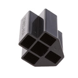 Maxbell 2x3 Sets Car 40A 5Pin Relay Socket Holders With 6.3mm Copper Terminals Harness