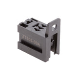 Maxbell 2x3 Sets Car 30A 5Pin Relay Socket Holders With 6.3mm+4.8mm Terminals Harness