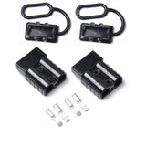 Maxbell 4x2 Sets Winch Trailer 50A 600V Battery Quick Connector Plugs for Dust Caps