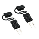 Maxbell 3x2 Sets Winch Trailer 50A 600V Battery Quick Connector Plugs for Dust Caps