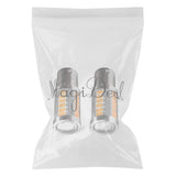Maxbell 2x2 Pieces BA15S 1156 5630 33LED Turn Signal Reverse Lights Bulb 6500K Yellow