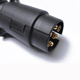 Maxbell 2x7 Pin Trailer Connector Plug Caravan RV Towing Wiring Adapter
