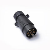 Maxbell 2x7 Pin Trailer Connector Plug Caravan RV Towing Wiring Adapter