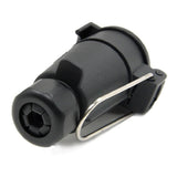 Maxbell 7Pin Trailer Connector Plug Wiring Adapter+7Pin N Type Trailer Light Socket