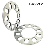 Maxbell 2 Pieces Car Wheel Spacers 5 Hole 5mm Fit 5 Lug 5X114.3 5X120 5X120.7 5X127 - Aladdin Shoppers