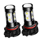 2X 50W 6000K Fog Driving Light Bulbs High Power LED DRL Conversion Kit H16