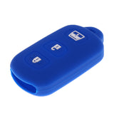 Maxbell Maxbell 3BTN Car Remote Key Protective Silicone Case Cover For Toyota Deep Blue