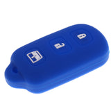 Maxbell Maxbell 3BTN Car Remote Key Protective Silicone Case Cover For Toyota Deep Blue