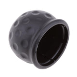 Maxbell 4x Black Tow Bar Ball Cover Cap Car Towing Hitch Towball Trailer Van 50mm
