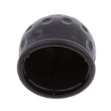 Maxbell 4x Black Tow Bar Ball Cover Cap Car Towing Hitch Towball Trailer Van 50mm