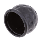 Maxbell 4x Black Tow Bar Ball Cover Cap Car Towing Hitch Towball Trailer Van 50mm