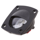 Maxbell 4xRV Caravan Boat Marine Interior LED Ceiling Courtesy Light Lamp 12V Black