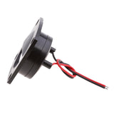 Maxbell 4xRV Caravan Boat Marine Interior LED Ceiling Courtesy Light Lamp 12V Black