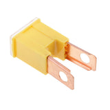 Maxbell 2x 5 Pieces Auto Car FLK-M 32V Male Straight Long Blades PAL Fuses 60A Yellow