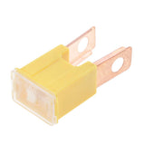 Maxbell 2x 5 Pieces Auto Car FLK-M 32V Male Straight Long Blades PAL Fuses 60A Yellow