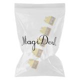 Maxbell 2x 5 Pieces Car FLF-S Standard Female Push In Cartridge Fuses 60AMP 32V Yellow