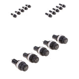 Maxbell 2x5 Pieces Chassis/Panel Mount Glass Tube Fuse Holder for 5x20mm Fuse