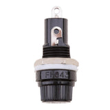 Maxbell 2x5 Pieces Chassis/Panel Mount Glass Tube Fuse Holder for 5x20mm Fuse