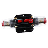 Maxbell 3xDC 12V-24V Car Audio Inline Manual Reset Circuit Breaker Fuse Switch 50AMP