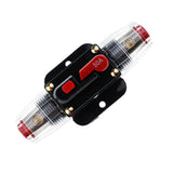 Maxbell 3xDC 12V-24V Car Audio Inline Manual Reset Circuit Breaker Fuse Switch 50AMP