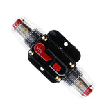 Maxbell 3xDC 12V-24V Car Audio Inline Manual Reset Circuit Breaker Fuse Switch 50AMP