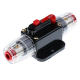 Maxbell 3xDC 12V-24V Car Audio Inline Manual Reset Circuit Breaker Fuse Switch 50AMP