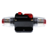 Maxbell 4xDC 12V-24V Car Audio Inline Manual Reset Circuit Breaker Fuse Switch 150AMP
