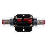 Maxbell 4xDC 12V-24V Car Audio Inline Manual Reset Circuit Breaker Fuse Switch 150AMP